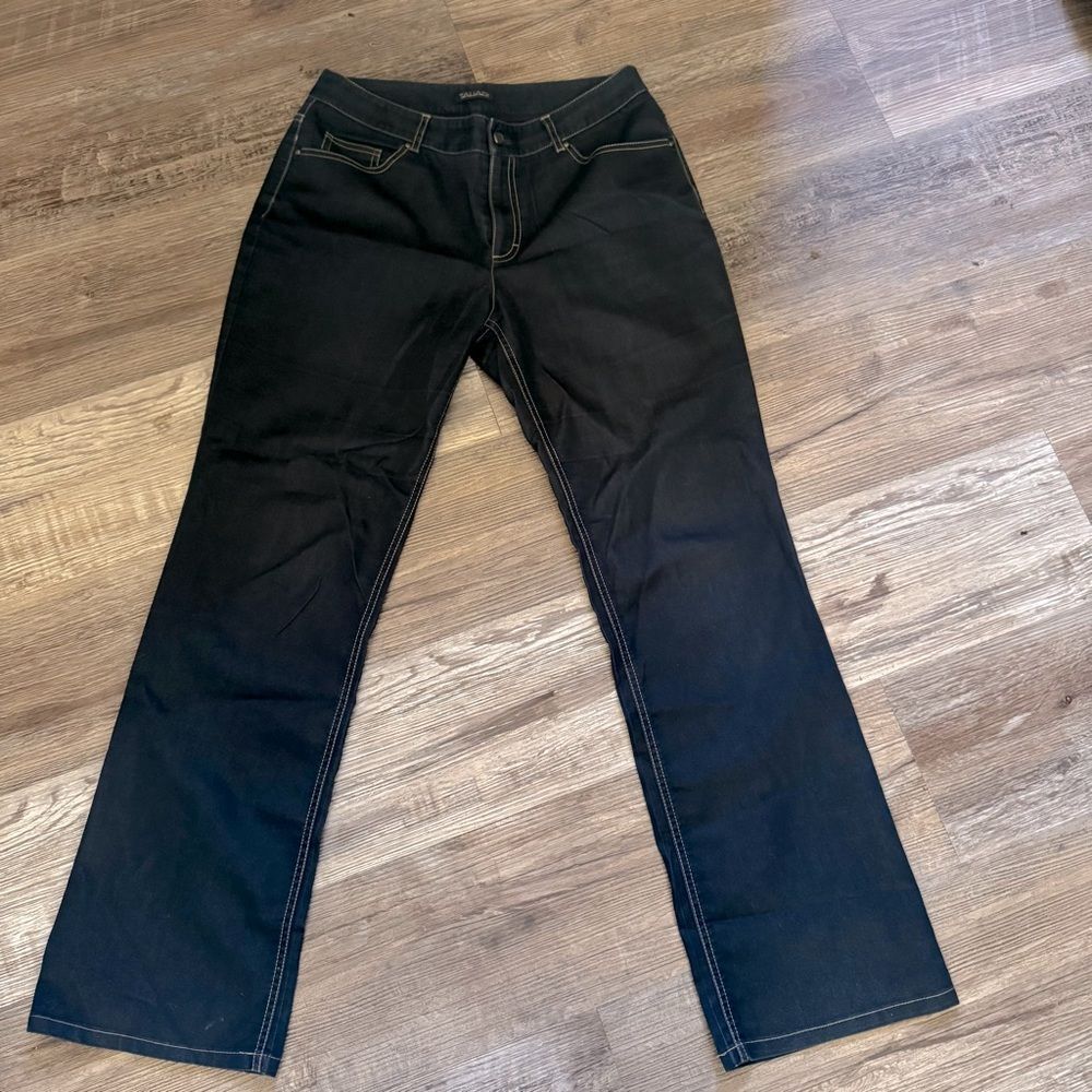 Tahari Dark Blue Denim Bootcut Jeans Size 6/8